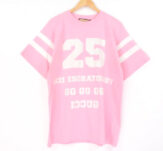 GUCCI グッチ 660744 XJDKM 5904 25 GUCCI Tシャツ ピンク系 XS AY1374