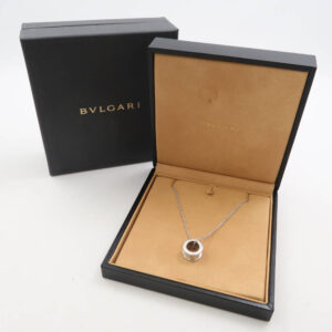 BVLGARI ブルガリ B-zero1 ビーゼロワン ネックレス 750 WG ホワイトゴールド アクセサリー 小物 レディース AU2887W1
