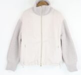 HERNO ヘルノ GC00054DR ブルゾン 38 シルク カシミヤ ボンバージャケット 長袖 レディース AN1582W2
