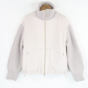 HERNO ヘルノ GC00054DR ブルゾン 38 シルク カシミヤ ボンバージャケット 長袖 レディース AN1582W2