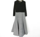 BORDERS at BALCONY ボーダーズアットバルコニー ワンピース ブラック系 36 AM2943