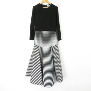 BORDERS at BALCONY ボーダーズアットバルコニー ワンピース ブラック系 36 AM2943