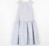 フォクシー 43746 DRESS MUSEE ワンピース 38 ポリエステル ノースリーブドレス 膝丈スカート トップス レディース AU2859W1