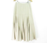 FOXEY NEW YORK フォクシー ジョセフィン ロングスカート 38 リッチベージュ フレア AU539