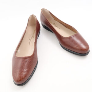 Salvatore Ferragamo フェラガモ パンプス 6.5 フラット レディース AN1825