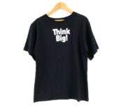 BALENCIAGA バレンシアガ Think Big! 半袖Tシャツ キッズ 10Y コットン100% 半袖 プリント レディース AY6362A45