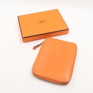 HERMES エルメス アジェンダジップ 手帳カバー ラウンド AK122W1