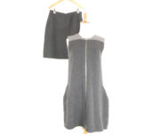 FOXEY フォクシー 34849 ニットドレス ニットジレ ニットミニスカート 42 L ニットジレ ミニスカート レディース AT1858A7