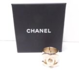 CHANEL シャネル ココマーク ターンロック リング ゴールド 15号相当 指輪 レディース AM4110