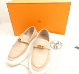 HERMES エルメス ゲーム スニーカー 36 ケリーバックル シューズ レディース AY6768