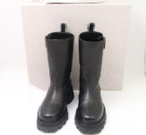 JIMMY CHOO ジミーチュウ BAYU FLAT ブーツ 24cm 厚底 レディース AT106W2