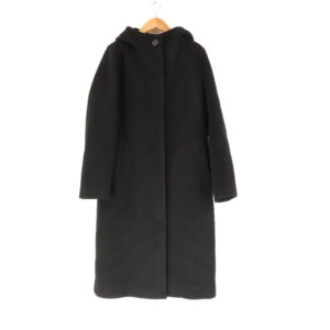 MACKINTOSH マッキントッシュ ウールダブルクロスコート 38 Mサイズ ウール他 フード付き レディース AO3077B5