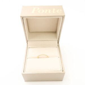 PonteVecchio ポンテヴェキオ K18 リング 重量1.1g 8.5～9号 K18 ダイヤ0.10ct 指輪 アクセサリー レディース AY4964W1