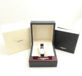 LONGINES ロンジン L45130112 ラグランクラシック 腕時計 1点 文字盤 白 ベルト ブラック レディース AO3041