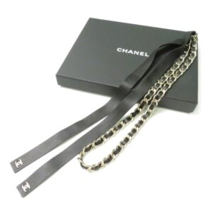 CHANEL シャネル B20C チェーンベルト 1点 シルバー系 M AY2067