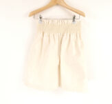 HERMES エルメス ハイウエスト スモックスカート ミニスカート 34 コットン100％ レディース AY6357W1