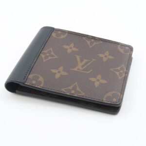 LOUIS VUITTON ルイヴィトン ポルトフォイユ･ミュルティプル M69408 二つ折り財布 モノグラム・マカサー ウォレット メンズ AY6215W2