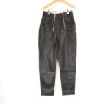 STELLA McCARTNEY ステラマッカートニー レザーパンツ 36 フルレングス レディース AY6776A17