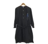 LOEWE ロエベ S2109180GA シャツワンピース 38 コットン100％ ロング丈 長袖 レディース AY5633