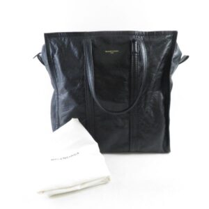 バレンシアガ 443097 バザール ショッパーM トートバッグ ブラック ハンド レザー AC1287W2