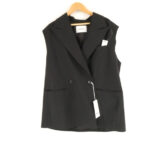 HAUNT ハウント OVERSIZED GILET (1252040299BLK) ジャケット F ウール他 ダブル レディース AY7276A39