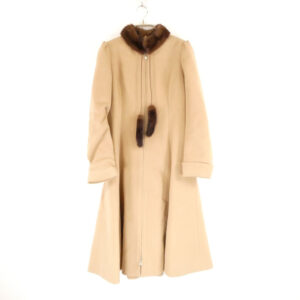 Rene ルネ 6848090 コペンハーゲンファー ミンクコート 36 ウール アンゴラ ロング丈 レディース AY7119B18