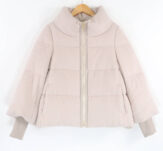 ANAYI アナイ 102327 アルパカシャギー ダウンコート 34 5号 XS アルパカ ウール 中綿ダウン90％ アウター レディース AK193W4