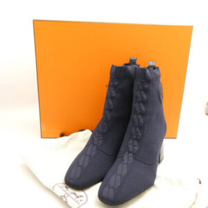 HERMES エルメス ヴォルヴェール60 ショートブーツ 36 23cm相当 レディースシューズ 靴 高級 ボルベール レディース AU3696