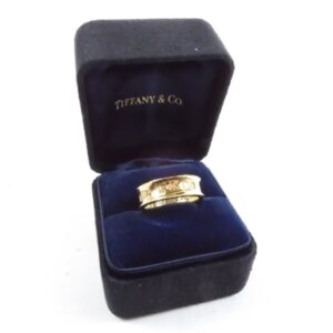 TIFFANY＆Co.ティファニー 1837 K18YG リング ゴールド系 重量7g　K18　750 AY2190