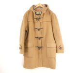 BURBERRY バーバリー ダッフルコート 48（おおよそM想定） ウール100％ 古着 アウター ノバチェック メンズ AY7481W4