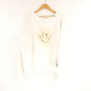 Maison MIHARA YASUHIRO メゾン ミハラヤスヒロ Smiley Face K12PO522 スウェット 38 USED加工 スマイリーフェイス AY7255A31
