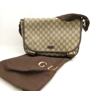 GUCCI グッチ 201732 GGスプリーム ショルダーバッグ PVC(塩化ビニール) メッセンジャー AC1661W1