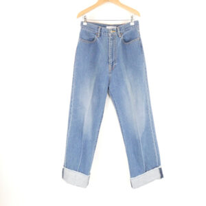 ETRE TOKYO エトレトウキョウ 1225422046-0 ウエストコードセンタークリース デニムパンツ S ストレートジーンズ AU3758A47