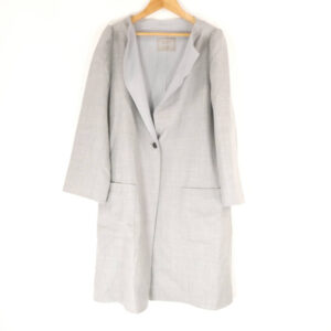 FOXEY BOUTIQUE フォクシー 40298 ダブルフェイスリュクス ウールコート 38 Sサイズ相当 ノーカラー ジャケット レディース AO2821A42