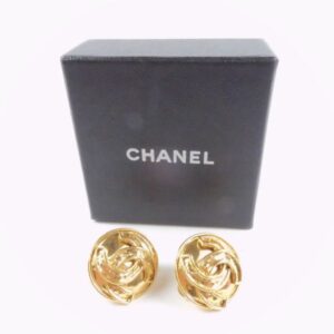 CHANEL シャネル イヤリング 1点 ゴールド系 ココマーク AM3347
