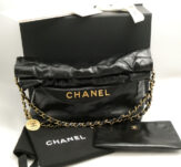 CHANEL シャネル CHANEL22 スモール AS3260B08037 94305 ハンドバッグ シャイニーカーフスキン チェーンショルダー HOBO 鞄 AU3535W1