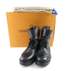 LOUIS VUITTON ルイヴィトン ワンダーランド ライン フラットレンジャー ブーツ 35 1 2(22.5~23cm相当) 1A1IY2 レディース AC1447W3
