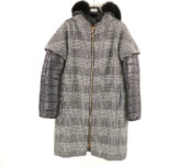 HERNO ヘルノ Prince of Wales padded coat CA0373D-12353-9310 46397-40901-1 ダウンコート M 千鳥格子柄 アウター AU3723W4