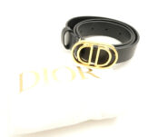 Christian Dior ディオール 23-MA-1203 70 レザーベルト レディース AY6549