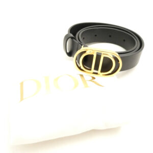 Christian Dior ディオール 23-MA-1203 70 レザーベルト レディース AY6549