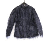 LUDLOW ラドロー 24A-Jacket 001 スタンドカラージャケット ナイロン100％ アウター フリンジ レディース AY7585W4