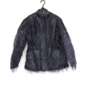 LUDLOW ラドロー 24A-Jacket 001 スタンドカラージャケット ナイロン100％ アウター フリンジ レディース AY7585W4