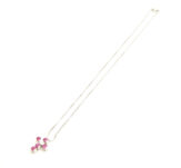 DAMIANI ダミアーニ ルビー ダイヤモンド クロス アクセサリー K18WG ネックレス 4.6g 750 (K18WG) アクセサリー AY7807