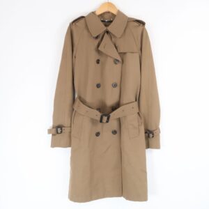 GUCCI グッチ 256263 トレンチコート ビスコース他 茶 アウター レディース レディース AU3109B6