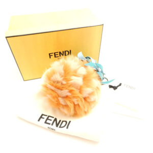 FENDI フェンディ PON PON CHARM アクセサリー チャーム オレンジ AY7571