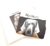 MAXMARA マックスマーラ CIPRIA トップス DOG Tシャツ ホワイト AY7451