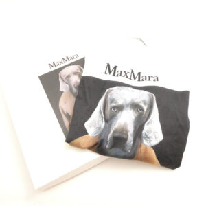 MAXMARA マックスマーラ CIPRIA トップス DOG Tシャツ ホワイト AY7451
