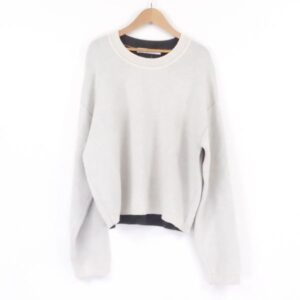 ディオール J'ADIOR 8 ボクシーセーター ブラック 42 LL カシミヤ 他 ニット レディース AM3992A62