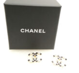 CHANEL シャネル ココマーク ピアス B22P ブラック パール レディース AD1417W2