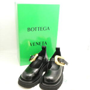 BOTTEGA VENETA ボッテガヴェネタ ブラック メリージェーン 靴